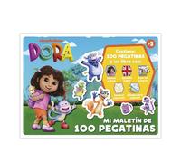 MALETIN DE 100 PEGATINAS DORA