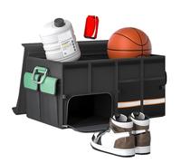 Maletín de almacenamiento para coche, caja de almacenamiento plegable para el maletero, organizador de coche con asas reforzadas, accesorios de coche para cualquier coche, SUV, camión para