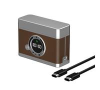 Maletín de carga profesional doble para batería FZ100 A7M4 con tipo C rápido y caja de almacenamiento segura para dispositivos de batería con dos ranuras
