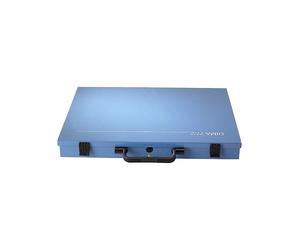 Maletín de chapa de acero para piezas pequeñas eurokraft pro, vacío sin botes