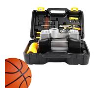Maletín De Compresor De Aire | Juego de Herramientas para Bomba de Aire | Compresor de 12V Alta Presión para Bicicleta Motocicleta Camión Autocaravana Camping Viajes Emergencias