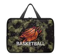 Maletín de Cuero con Estampado de Camuflaje para portátil, Ideal para Adultos. Amplio Espacio de Almacenamiento. Compatible con portátiles de 10 a 92 Pulgadas.