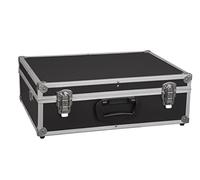 Maletín de herramientas ALUTEC negro (Maletín con marco de aluminio, Dimensiones interiores 440x320x140 mm, Maletín con compartimentos ajustables, Inserto para herramientas extraíble, Esquinas reforzadas) 61200