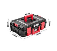 Maletín de herramientas Caja de herramientas Maletín Kistenberg X BLOCK ALU L...
