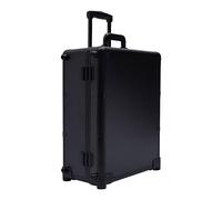 Maletín de maquillaje profesional con 4 ruedas, para maquilladores profesionales, peluqueros, diseñadores de uñas, esteticistas en centros de belleza, salones, Negro , 52 * 40cm/20,5*15,7 zoll,