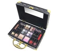Maletín de Maquillaje Rock Fashion Train Case - The Color Workshop - Un Kit de Maquillaje Profesional Completo en un Maletín Fashion para Llevar Siempre Contigo