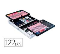 Maletin De Pinturas Daler Rowney Metalico 122 Piezas 347X94X240 Mm