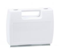 Maletín de plástico - blanco