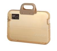 Maletín de Proyecto Portátil para Archivos A4, Carpeta de Documentos Transparente Impermeable de Gran Capacidad para la Oficina de la Escuela (HEEPDD7gwdr8u19q-13)
