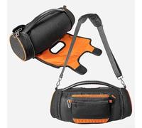 Maletín de transporte de EVA para JBL 3 con correas ajustables y compartimento de almacenamiento diseñado para cables y objetos pequeños