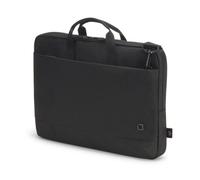 Maletín DICOTA Slim Eco MOTION 12-13.3" Poliéster Reciclado Negro Bolsillos Extra