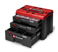 Original Einhell maletín de cajones E-Case (Einhell sistema de maletín E-Case, 41,5 x 25 x 28 cm, carga útil máx. 60 kg, 2 cajones de 5,5 cm de altura, 1 cajón de 12,5 cm de altura, asa de transporte)