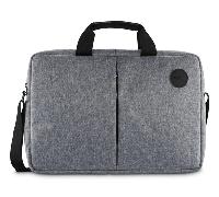Hama - Bolsa portátil 15.6" - 40 cm (Maletín Toploader Gris unisex, protección contra suciedad, arañazos y humedad, ligero y moderno para oficina y universidad) Gris