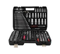 Maletín herramientas multiusos Juego Llaves Trinquete Enchufe/Llave Trinquete Kit Herramientas Para El Hogar Con Herramientas Manuales Herramienta De Reparación De Automóviles 216 Uds.