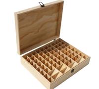 Maletin Manicura Caja De Madera For Guardar Aceites Esenciales, Esmaltes Uñas Y Cosméticos Organizador De Esmaltes Uñas