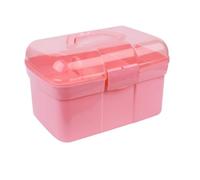 Maletin Manicura Organizador Portátil For El Cuidado De Las Uñas, Secador, Caja Viaje Con Bandeja Extraíble Organizador De Esmaltes Uñas