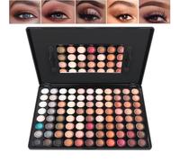Maletin Maquillaje, Paleta de Maquillaje, Maquillaje Mujer, 88 Colores Pigmentados Set Maquillaje Mujer, Fórmula de Larga Duración y Fácil de Difuminar Estuche Maquillaje Mujer