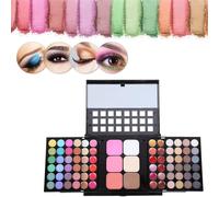 Maletin Maquillaje, Sombras de Ojos, Maquillaje Mujer, 78 Colores Pigmentados Set Paleta Sombras de Ojos, Fórmula de Larga Duración y Fácil de Difuminar Estuche Maquillaje