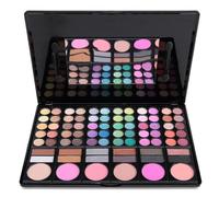 Maletin Maquillaje, Sombras de Ojos, Maquillaje Mujer, 78 Colores Pigmentados Set Paleta Sombras de Ojos, Fórmula de Larga Duración y Fácil de Difuminar Estuche Maquillaje