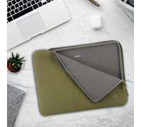 Mobilis Funda neopreno para portátil 049020 12,5-14" Compatible MacBook Air/Pro 13,3" Caqui/Gris