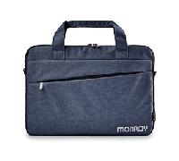 MALETIN NGS CHARTER 15.6" AZUL OSCURO JASPEADO CON BOLSILLO EXTERIOR CHARTER