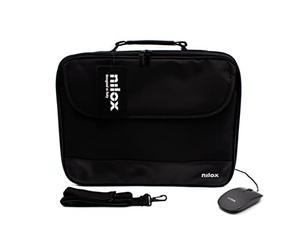 MALETIN NILOX Duro + Raton 15,6" Negro