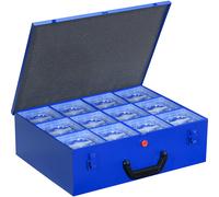 Maletín para piezas pequeñas con cajas insertables L x A x H 460 x 370 x 135 mm