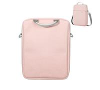 Maletín para tabletas, Soporte para Correa de Hombro, Protector para Almacenamiento de Dispositivos electrónicos, Accesorio de Viaje, Ligera y de Choque para portátil de 13 Pulgadas