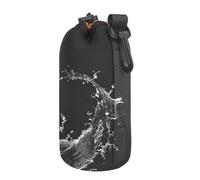 Maletín para teleobjetivos, bolsa gruesa de neopreno acolchado | Funda para objetivo de cámara DSLR SLR, teleobjetivo, neopreno suave, bolsa para objetivo DSLR, 18 cm., ver descripción, Ver