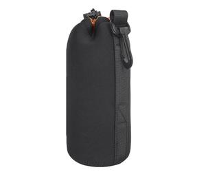 Maletín para teleobjetivos, bolsa gruesa de neopreno acolchado | Funda para objetivo de cámara DSLR SLR, teleobjetivo, neopreno suave, bolsa para objetivo DSLR, 25 cm., ver descripción, Ver