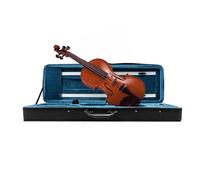 Maletín para violín 4/4, tela Oxford, 78 x 26 x 12,5 cm, caja de almacenamiento Violin con mango de plástico extraíble y correas para los hombros, relleno de espuma, ligero y estable, color negro