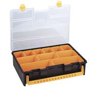 Maletin piezas pequenas 11 compartimentos extraibles 443x317x107mm Fervi C371