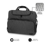 Maletín Subblim Air Padding para Portátiles hasta 15.6'/ Gris Oscuro