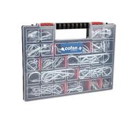 COFAN 04012136 Maletín Surtido con 120 pasadores R y Anillas