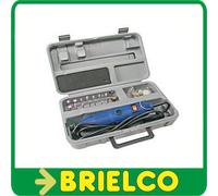 Velleman Taladro de precisión multifunción, con accesorios, 40 piezas, para cortar, taladrar, grabar y otros proyectos artesanales, 135 W, 10000-32000 rpm