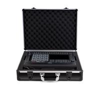 Maletín UNISON para Akai MPC Live 3, maletín para controlador DJ (maletín de transporte de aluminio, inserto de espuma troquelada, maletín rígido para DJ con asa de transporte ergonómica)