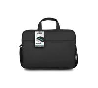 Maletín Urban Factory Nylee para portátil 17,3" negro poliéster con correa hombro