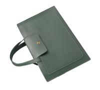 Maletines ligeros para laptop con soporte ajustable integrado e interior de terciopelo suave para protección de dispositivos, 15 16 pulgadas, Green