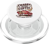 Malhumorado Antes del Café, Disfrute De Un Día Lleno De PopSockets PopGrip para MagSafe