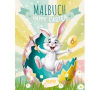 Malibook das Malbuch für Kinder: Happy Easter, ab 6 Jahre