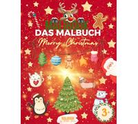 Malibook das Malbuch für Kinder: Merry Christmas