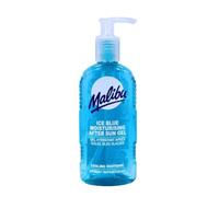 Malibu After Sun Gel, Ice Blue Cooling 200 ml | Gel hidratante para piel empapada por el sol, refrescante e hidratante, aloe vera, vitamina E y alantoína enriquecida