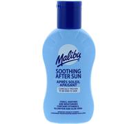 Malibu After Sun Lotion 3.4 Fl oz - Aloe vera de enfriamiento y humectante de vitamina E para alivio de quemaduras solares hidratantes despus de