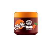 Malibu Bronzing Butter SPF 6-300 ml | Acelerador de bronceado con betacaroteno, loción bronceadora hidratante bronceadora, fórmula resistente al agua