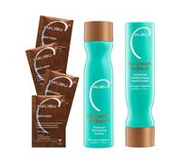 Malibu Hard Water Wellness Treatment Kit, 9 oz Shampoo, 9 oz Conditioner and 0.17 Hard Water Treatment by Malibu Wellness