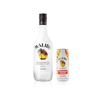 Malibu Licor de Ron Blanco y Coco + Malibú Daiquiri REDI Cóctel 12 unidades + Malibú Piña Colada REDI Cóctel 12 unidades