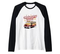 Maligayang Pasko Christmas Jeepney Filipino Filipinas Camiseta Manga Raglan