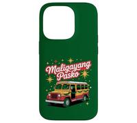 Maligayang Pasko Christmas Jeepney Filipino Filipinas Carcasa para iPhone 14 Pro