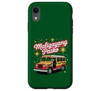 Maligayang Pasko Christmas Jeepney Filipino Filipinas Carcasa para iPhone XR