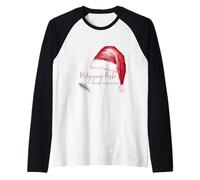 Maligayang Pasko! Feliz Navidad Filipino Camiseta Manga Raglan